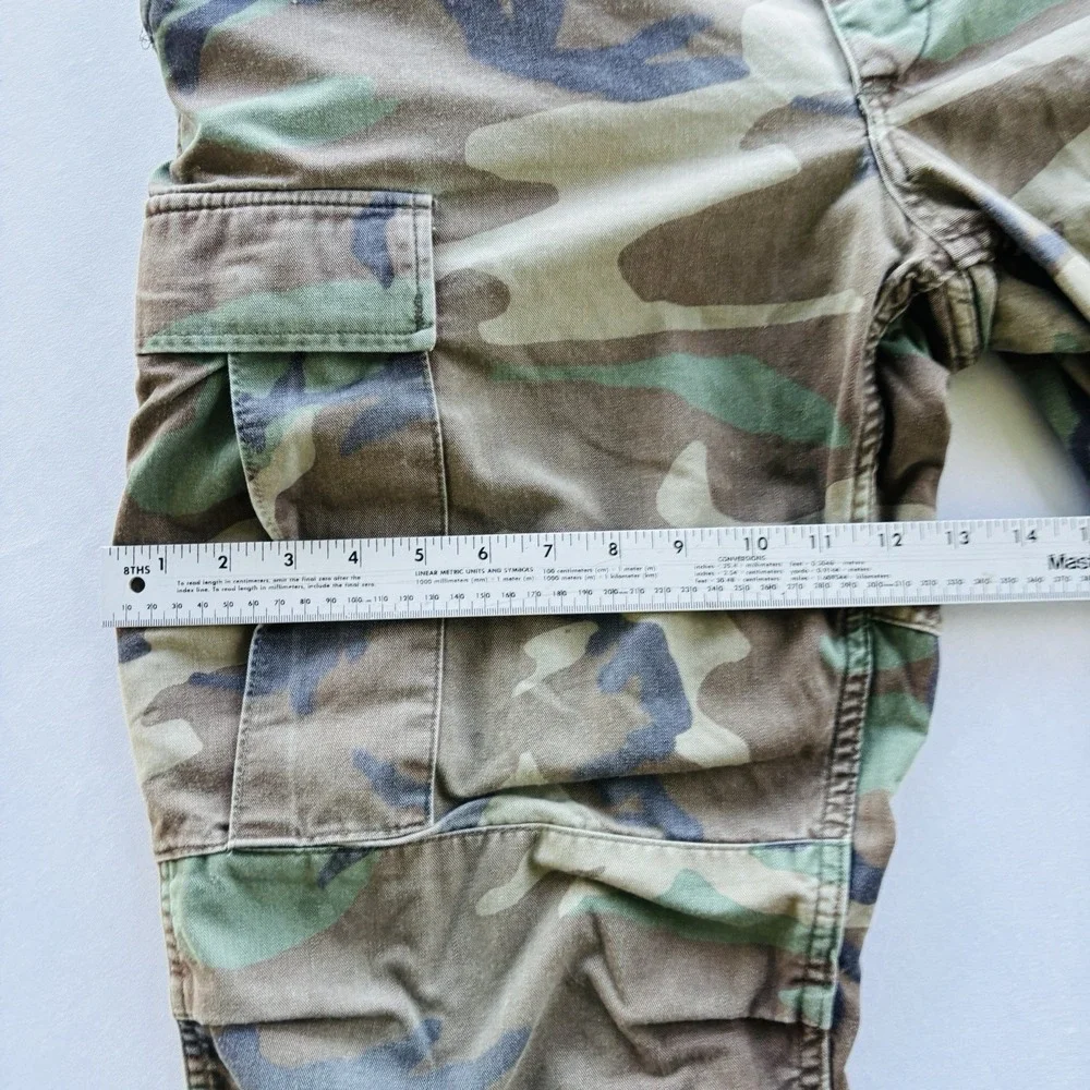 Vintage USGI BDU Pants Woodland Camo‎ Medium Long 30–35x33.5–36.5 Military READ